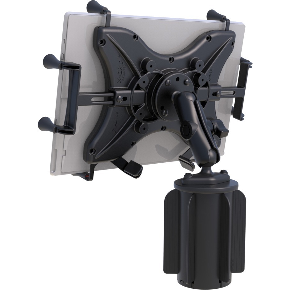 RAM MOUNTS RAM-A-CAN 2 UNVRSL CUP HOLDERRAM X-GRIP 12IN — rear view