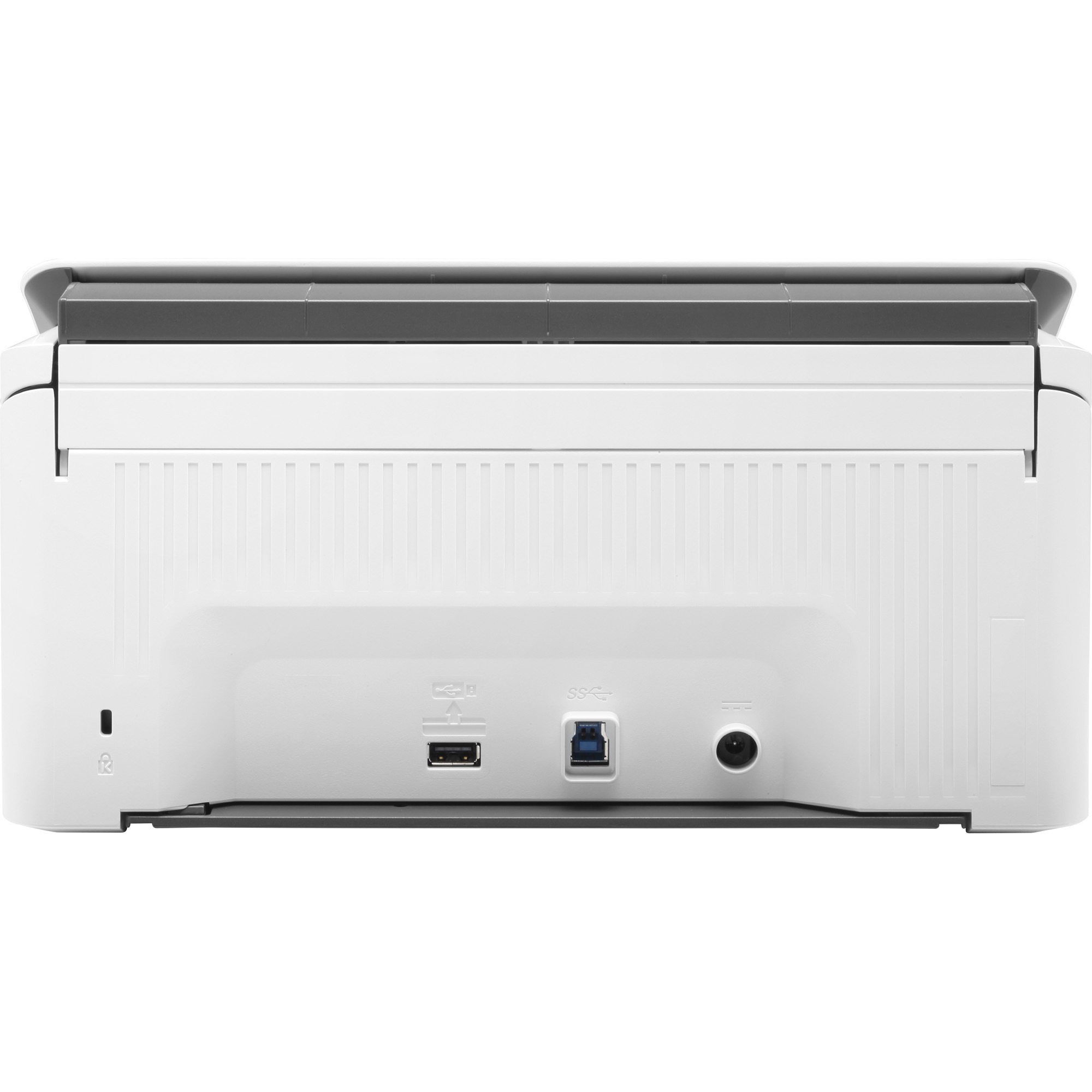 HP ScanJet Pro 3000 S4 sheet-fed duplex document scanner with 50-sheet ADF — rear view