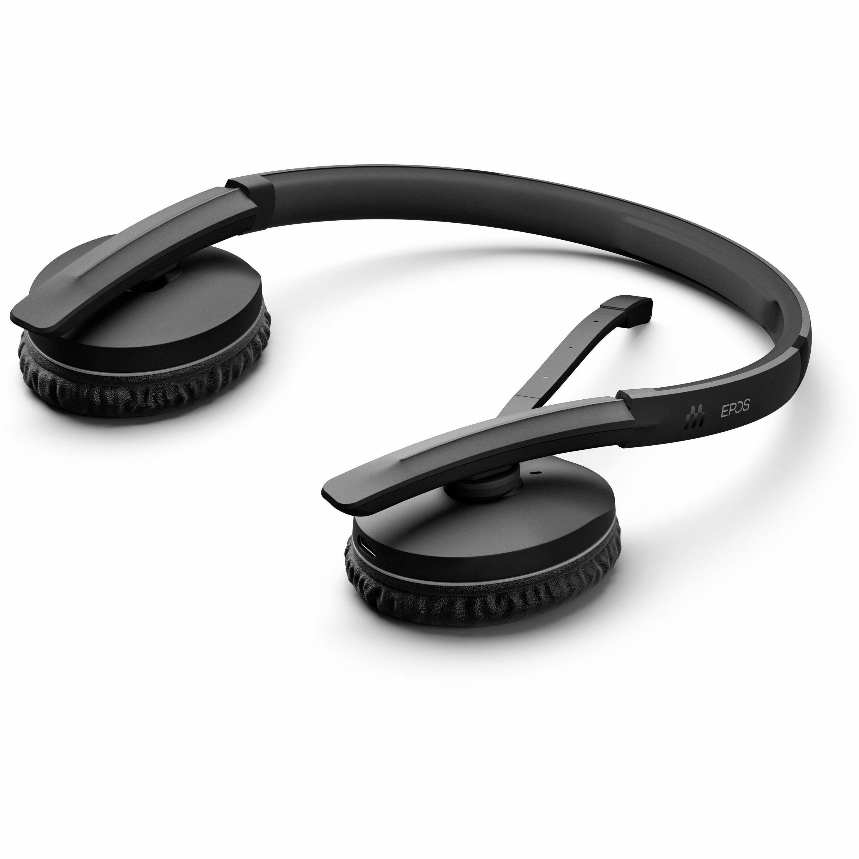 EPOS on-ear double-sided Bluetooth headset with USB dongle for unified communications — rear view