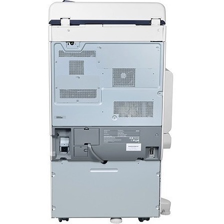 Xerox AltaLink C7125 color multifunction printer with dual paper trays and 110-sheet DADF — rear view