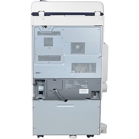Xerox AltaLink C7130 color multifunction printer with dual trays and single-pass DADF — rear view
