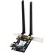 ASUS (PCE-AX1800) AX1800 Wi-Fi 6 & Bluetooth 5.2 PCIe Adapter, Dual Band, WPA3 network security, OFDMA and MU-MIMO