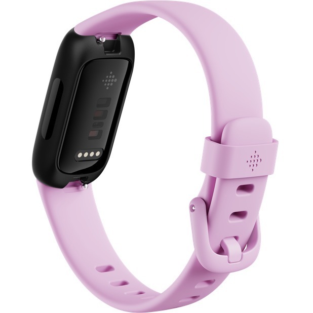 GOOGLE - FITBIT FITBIT INSPIRE 3 LILAC BLISS/BLACK — rear view