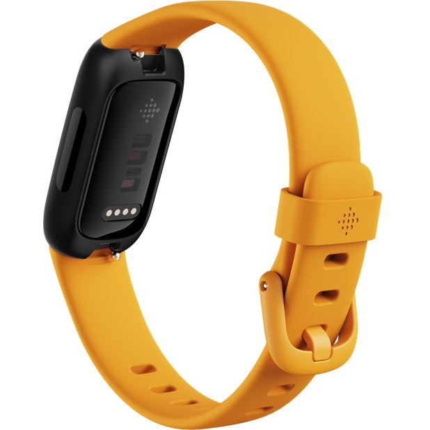 GOOGLE - FITBIT FITBIT INSPIRE 3 MORNING GLOW/BLACK — rear view