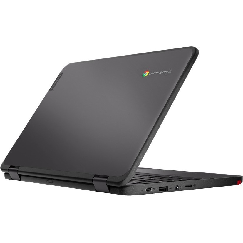 Lenovo 500e G3 Chromebook with 11.6-inch multitouch display and Chrome OS — rear view