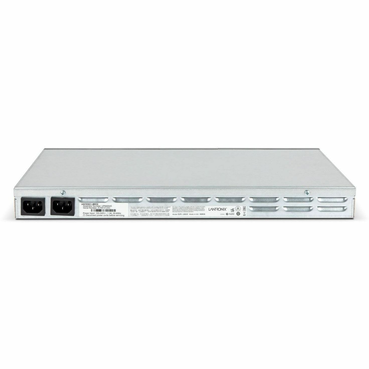 Lantronix LM83X 8-Port console server with LCD module