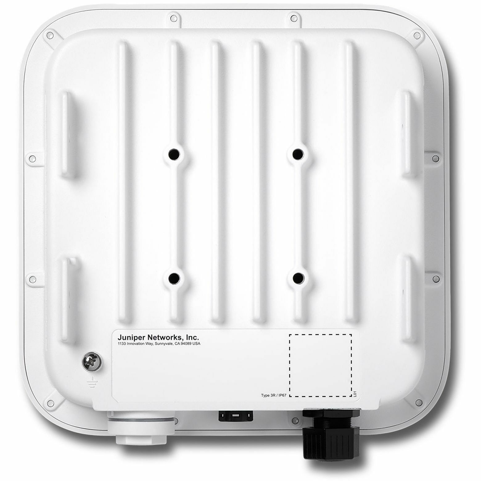 Juniper Mist AP64 1-year on-site support bundle for outdoor wireless access point maintenance — rear view