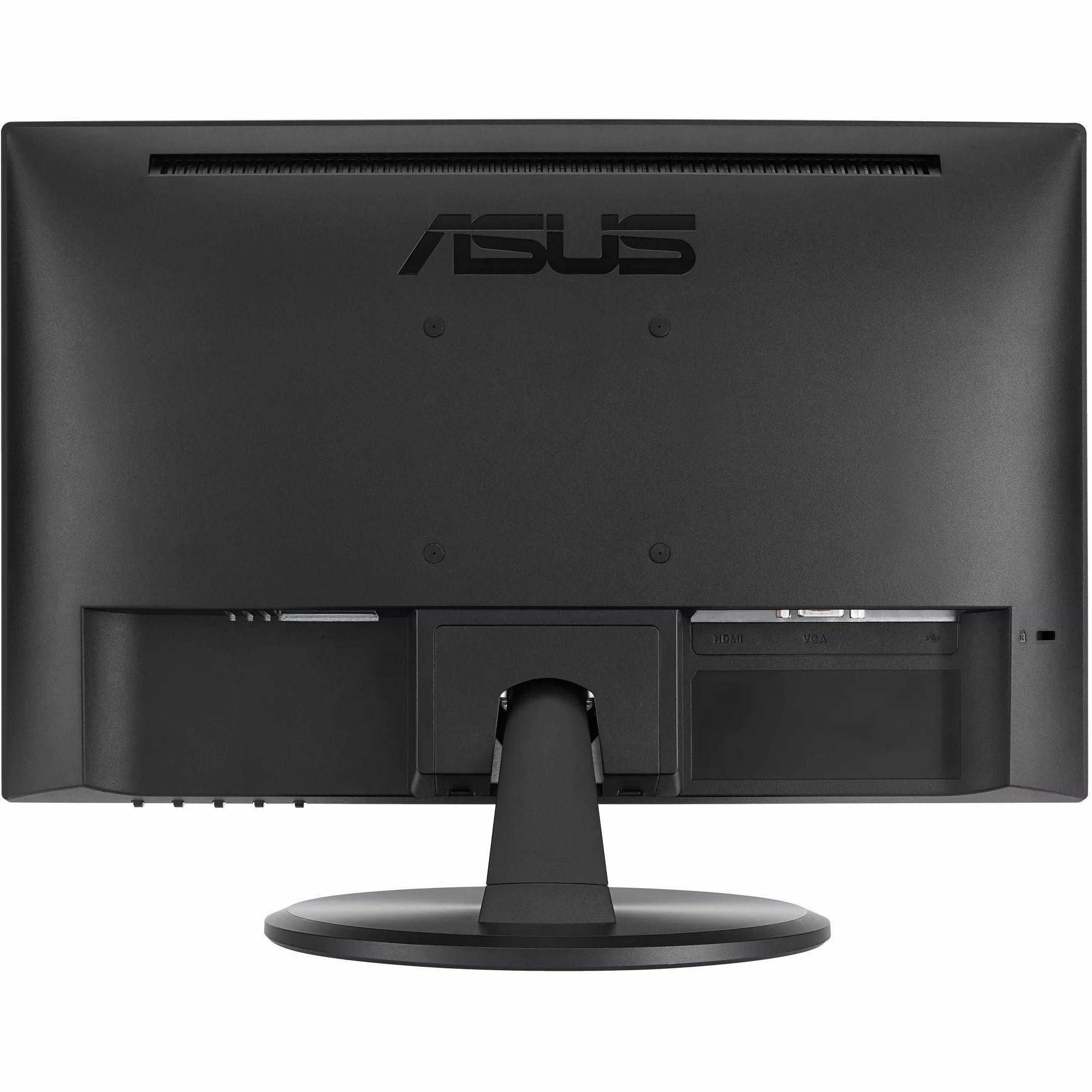 ASUS VT169HE 15.6-inch IPS touch monitor with Full HD resolution for POS and kiosk use — rear view