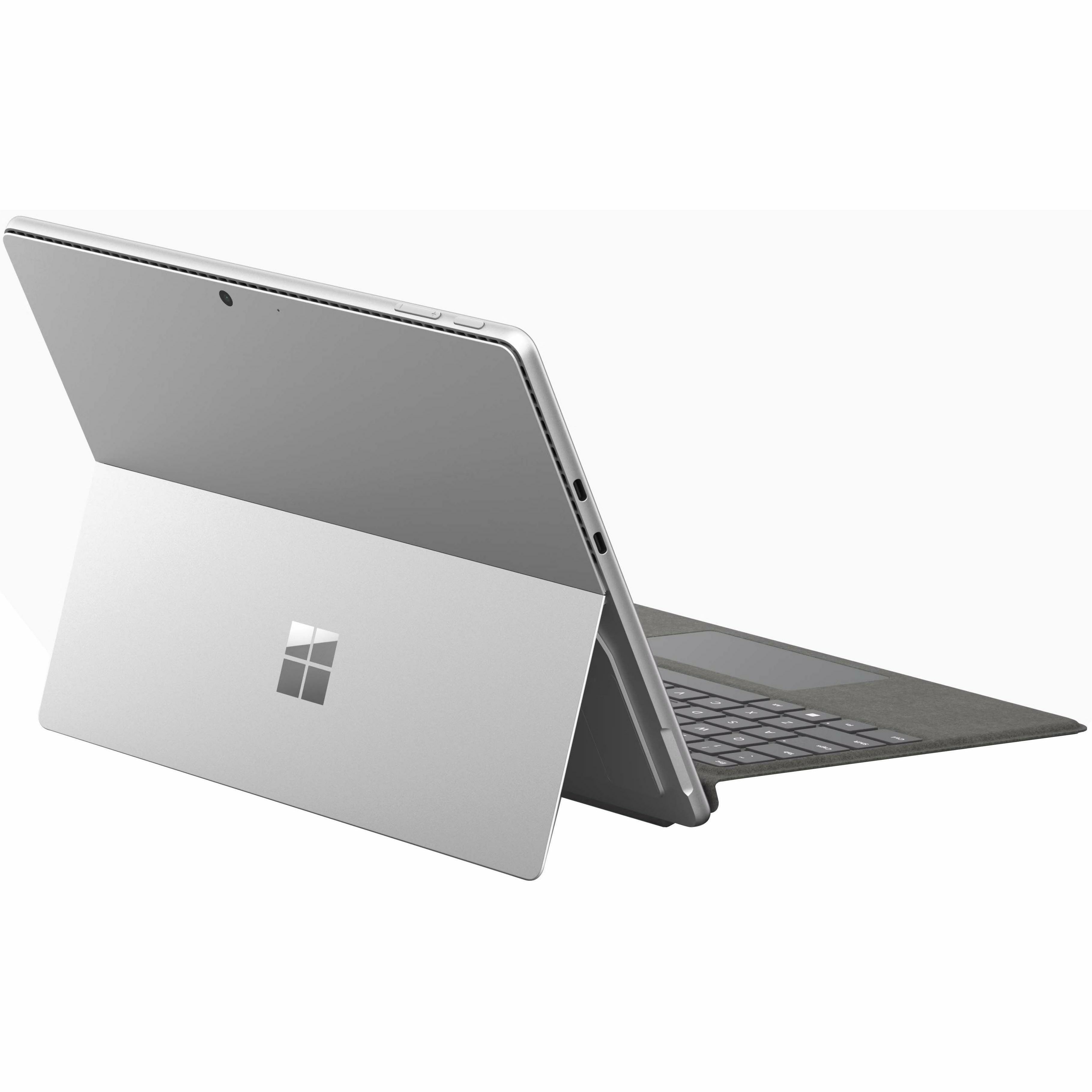 Microsoft Pro10 5G i7/32/256 Platinum business tablet with premium mobile performance — rear view