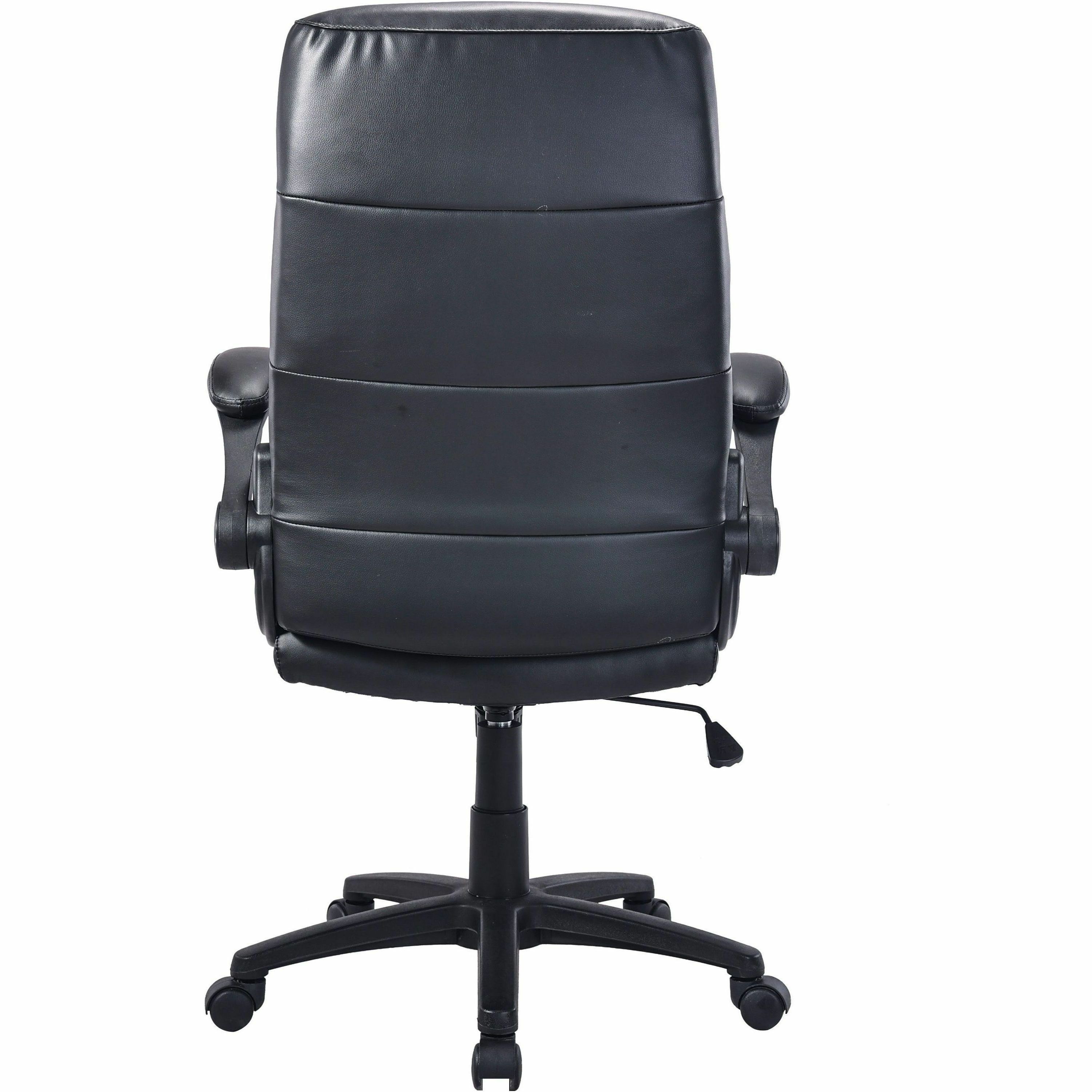 LLR 41853 | Lorell Colline High-Back Chair with Flip Arms - Lorell