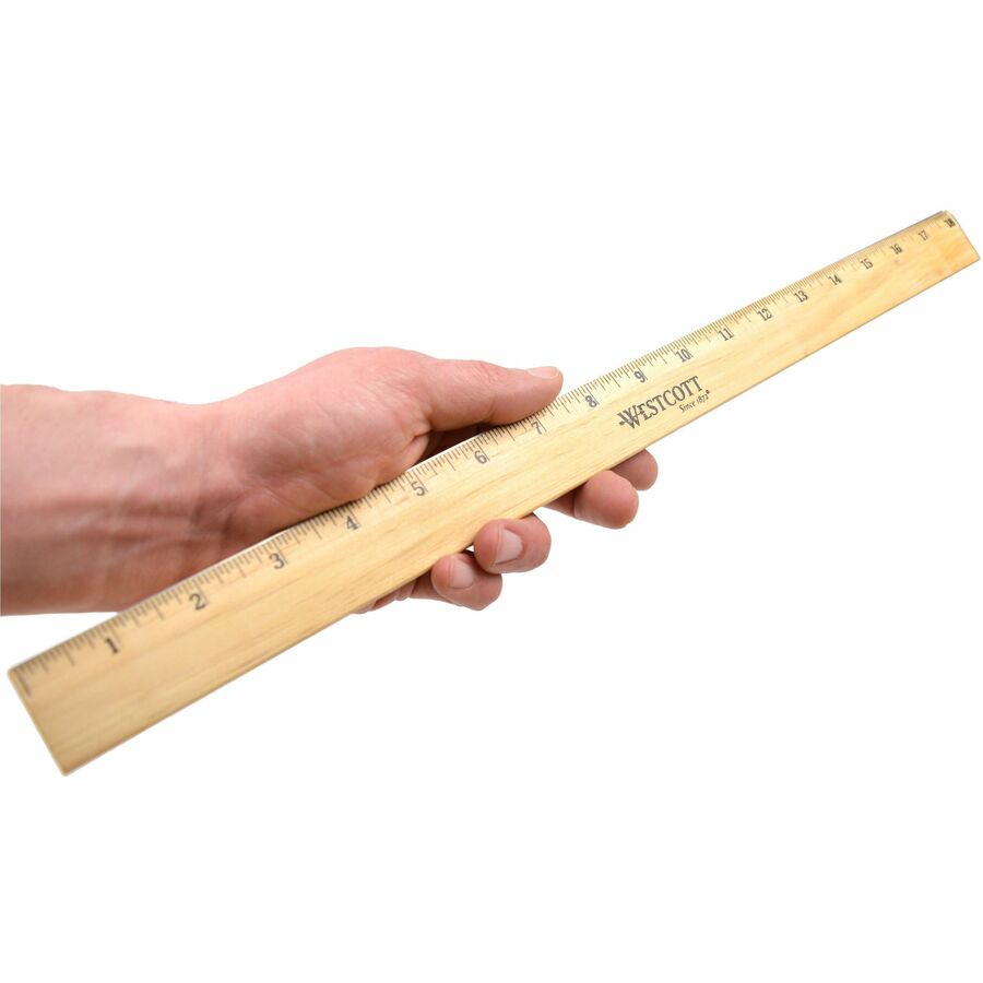 Officemate Flexible Rulers - 12 Length 1.3 Width - Imperial, Metric
