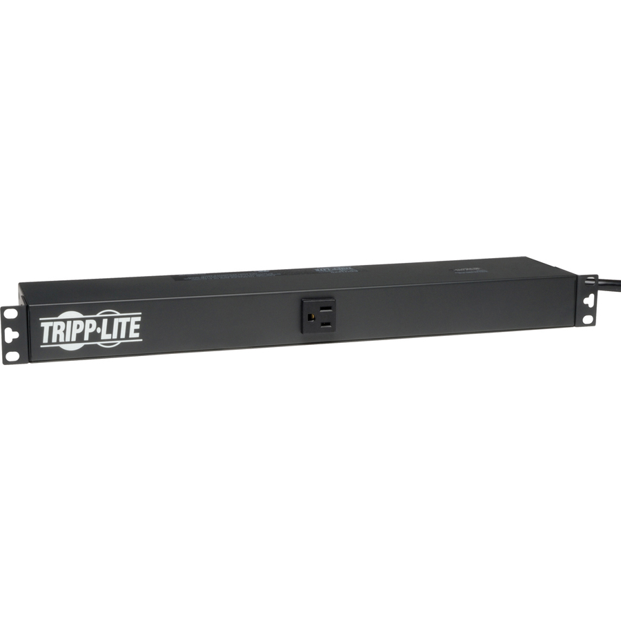 Tripp Lite by Eaton PDU 1.8kW Single-Phase 120V Basic PDU 13 NEMA 5-15R Outlets NEMA 5-15P Input 15 ft. (4.57 m) Cord 1U Rack-Mount