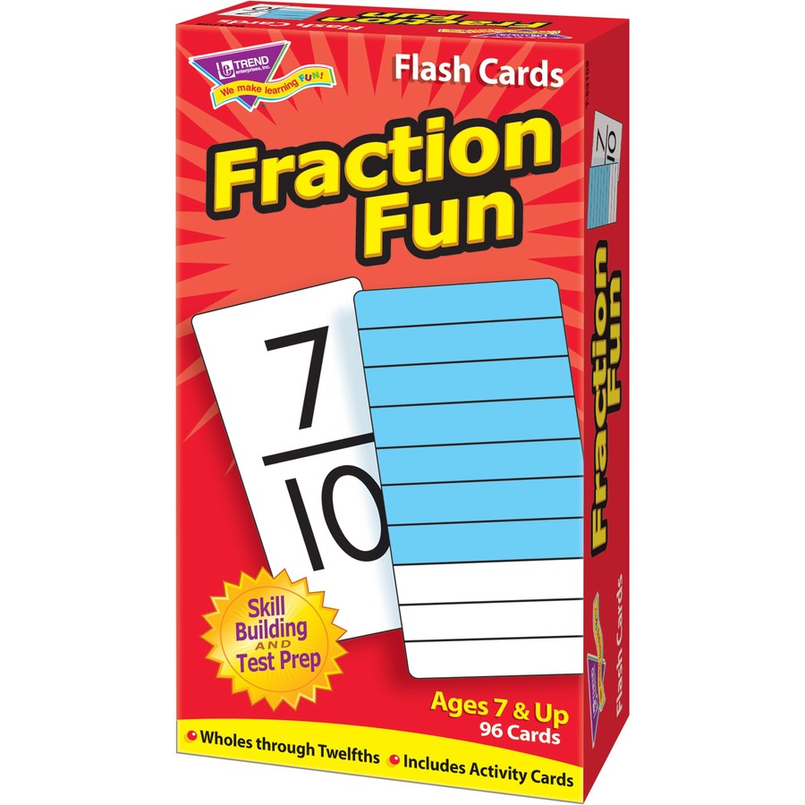 Picture of Trend Fraction Fun Flash Cards