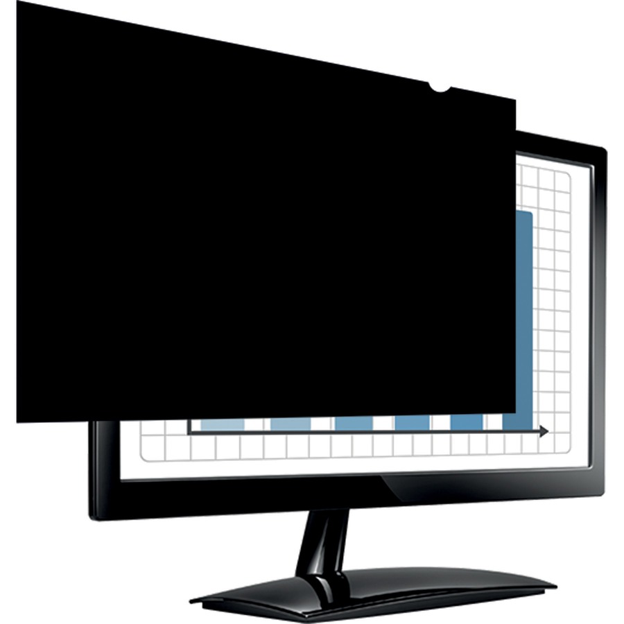 Fellowes PrivaScreen&trade; Blackout Privacy Filter - 19.0" Wide