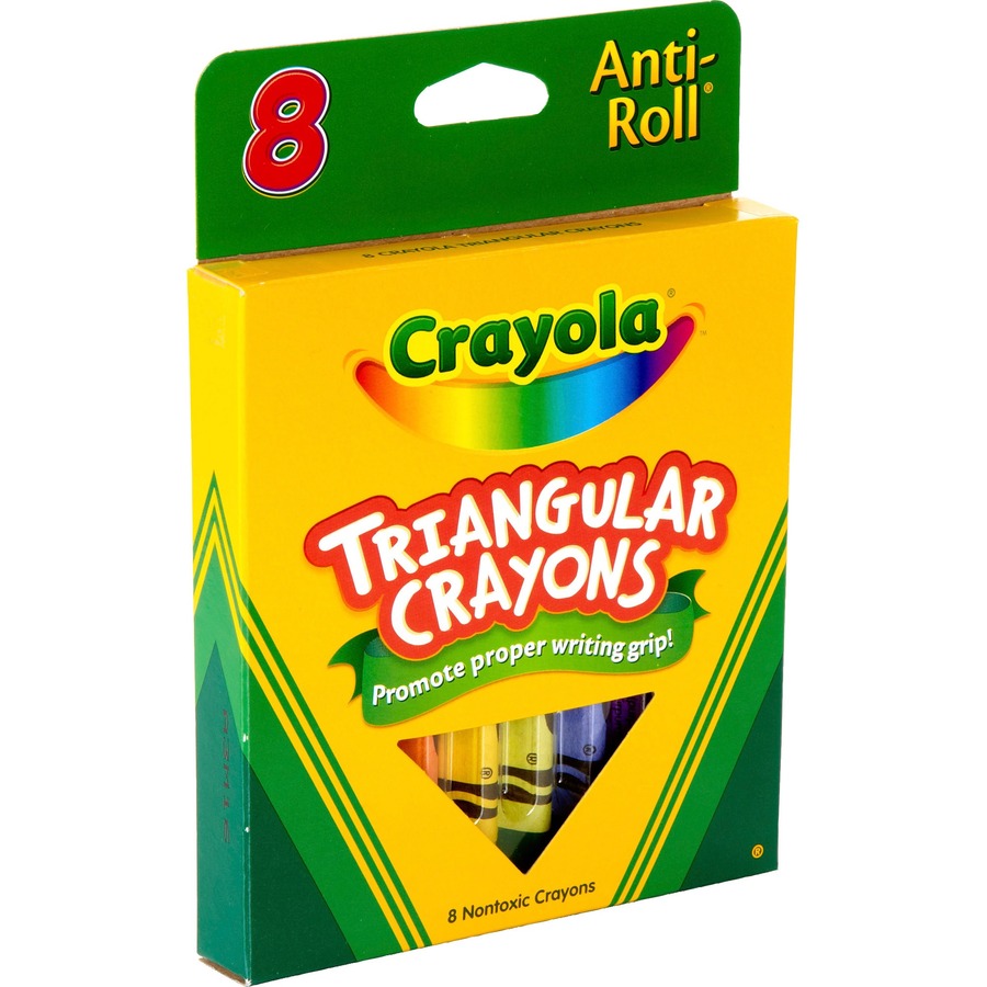 Crayola Large Crayons Box, 8 Colors/Box 