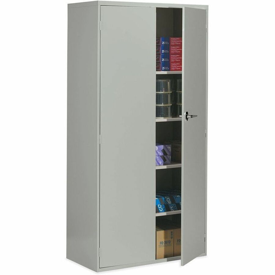 9300 Series 72" Two Door Storage Cabinet, Grey