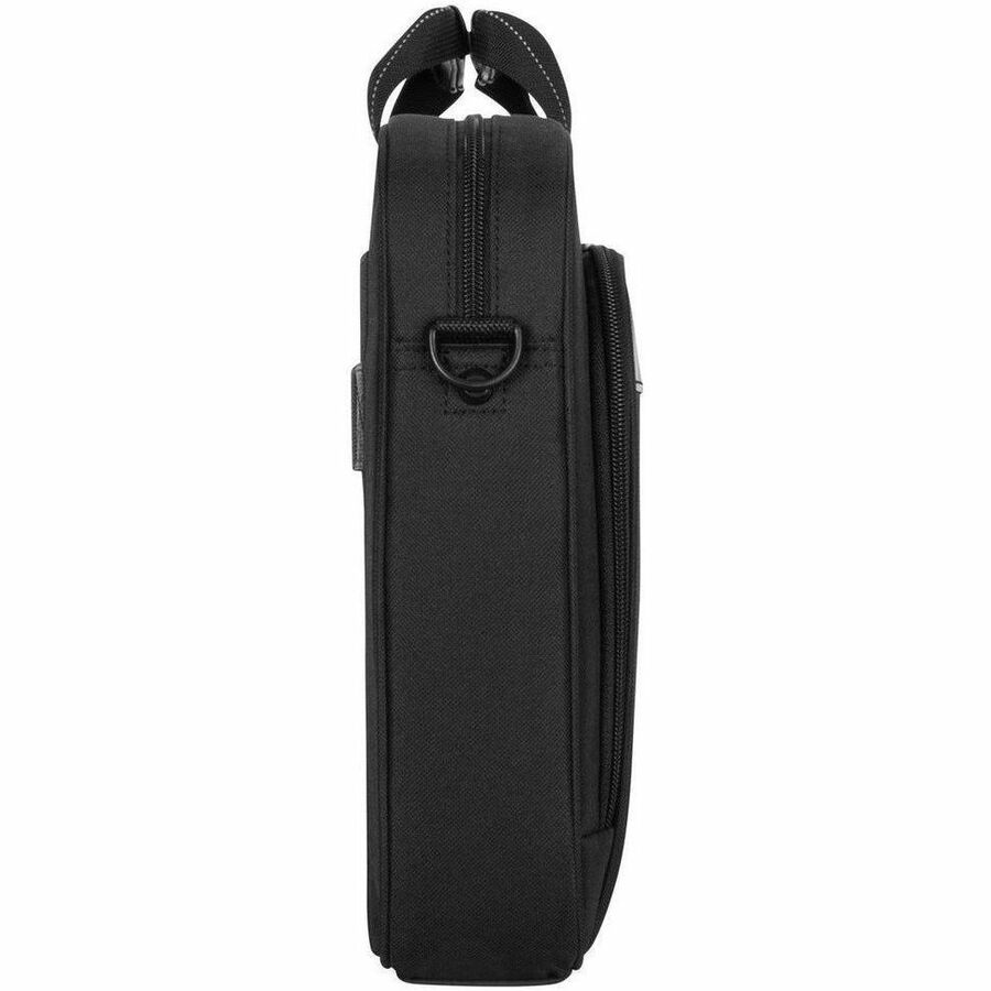 Targus Classic Slim TCT027US Carrying Case (Briefcase) for 15" to 16" Notebook - Black - TAA Compliant