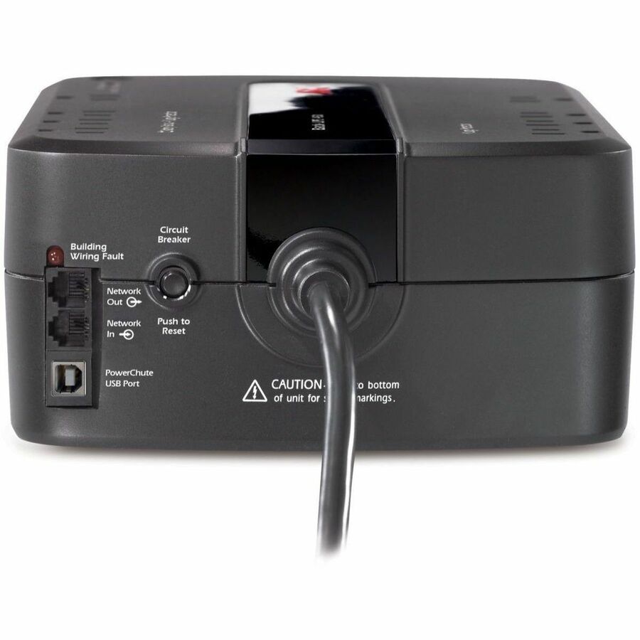 APC Back-UPS 650VA, 120V, 8 NEMA outlets (4 surge)
