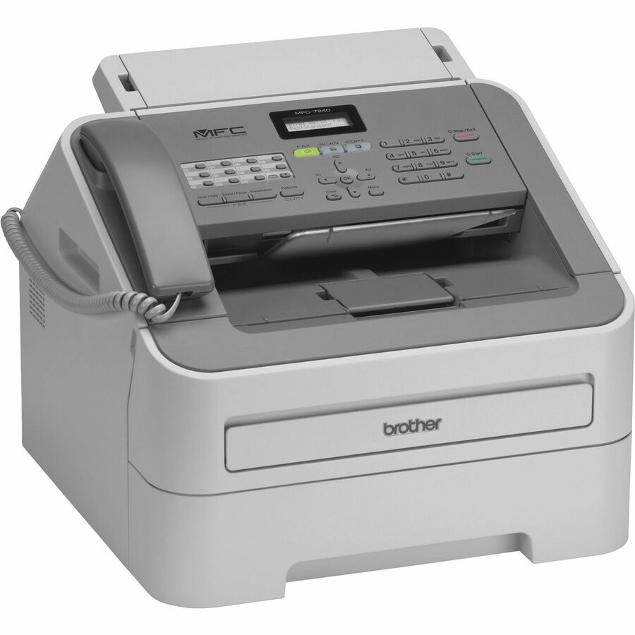 Brother MFC-7240 Wired Laser Multifunction Printer - Monochrome - Black