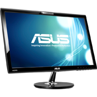 Asus VK228H-CSM Webcam Full HD LCD Monitor - 16:9 - Black