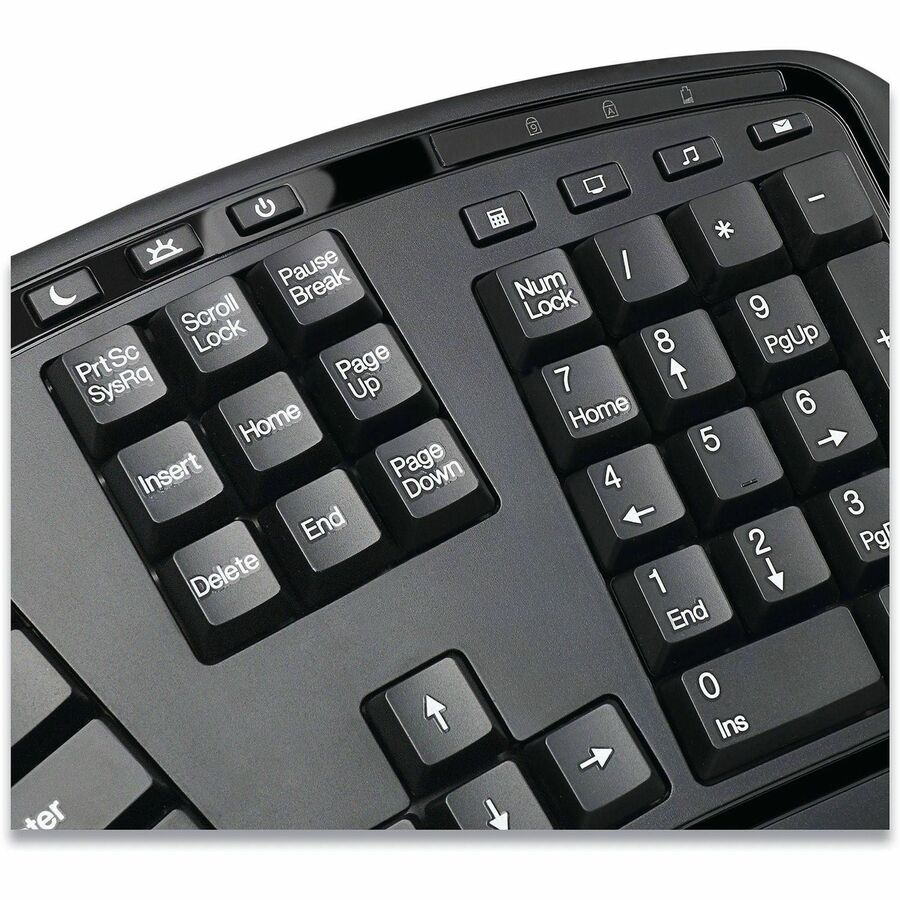 Adesso Wireless Ergonomic Keyboard and Laser Mouse