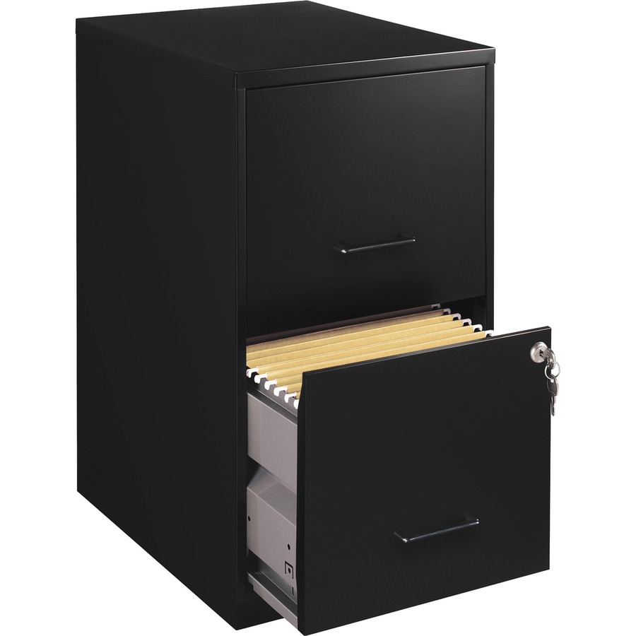 Lorell SOHO 18" 2-Drawer File Cabinet