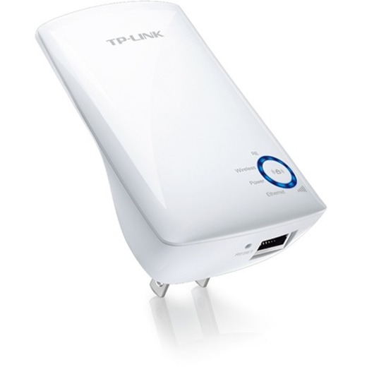 TP-LINK TL-WA850RE - 300Mbps Universal Wi-Fi Range Extender, Repeater, Wall Plug design, One-button Setup, Smart Signal Indicator