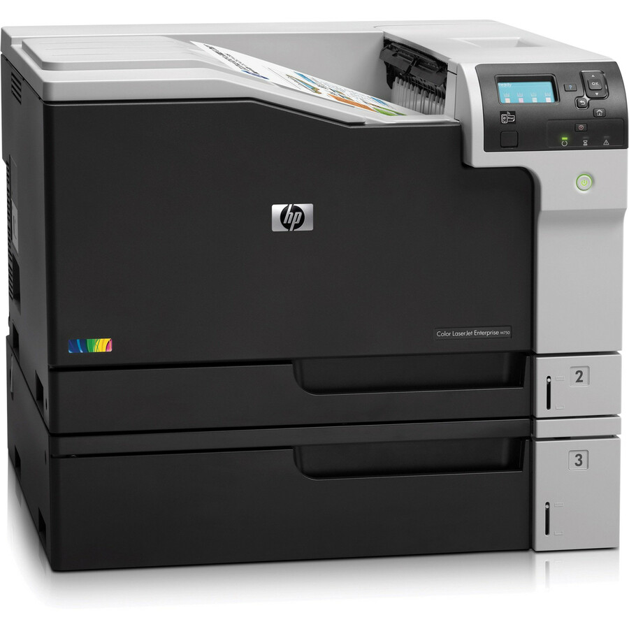 HP LaserJet M750 M750DN Desktop Laser Printer - Color