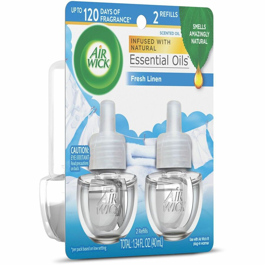 Airwick Scented Oils, Oil - 0.67 oz - Freshwater - 2 / Pack 