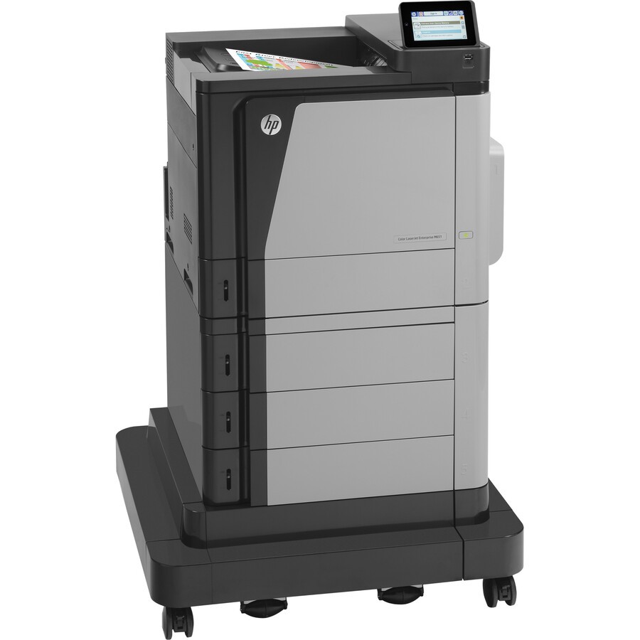 HP LaserJet M651xH Desktop Laser Printer - Color