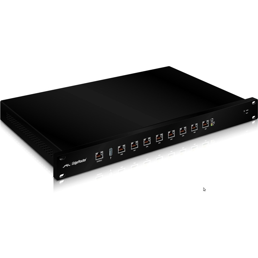 Ubiquiti 8-Port EdgeRouter - 8 Ports - Management Port - 2 - 2 GB - Gigabit Ethernet - Rack-mountable