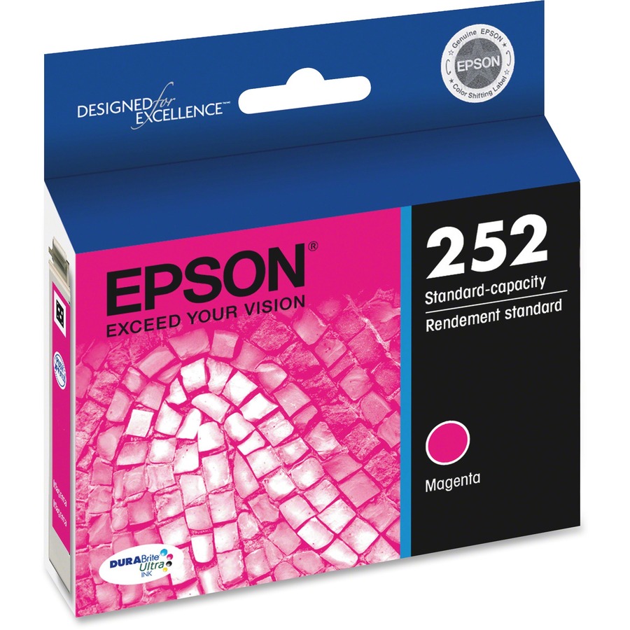 Epson DURABrite Ultra T252320 Original Standard Yield Inkjet Ink Cartridge - Magenta - 1 Each