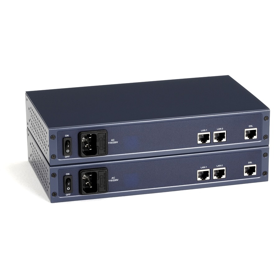 Black Box LR0200 Series Managed Ethernet Extender Kit - 2-Port