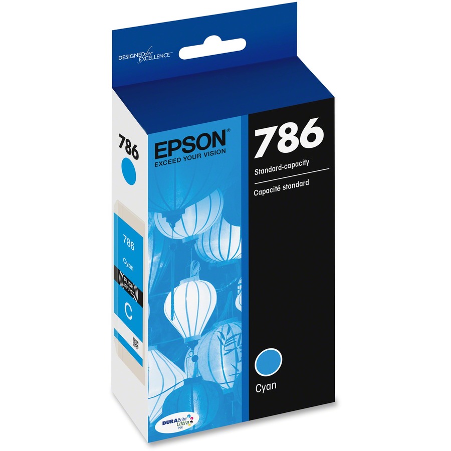 Epson DURABrite Ultra 786 Original Inkjet Ink Cartridge - Cyan - 1 Each - Inkjet - 1 Each