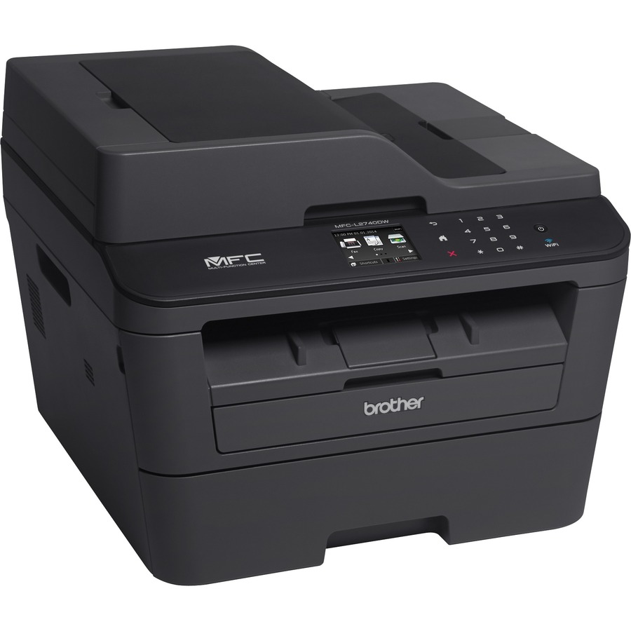 Brother MFC-L2740DW Laser Multifunction Printer - Monochrome - Duplex