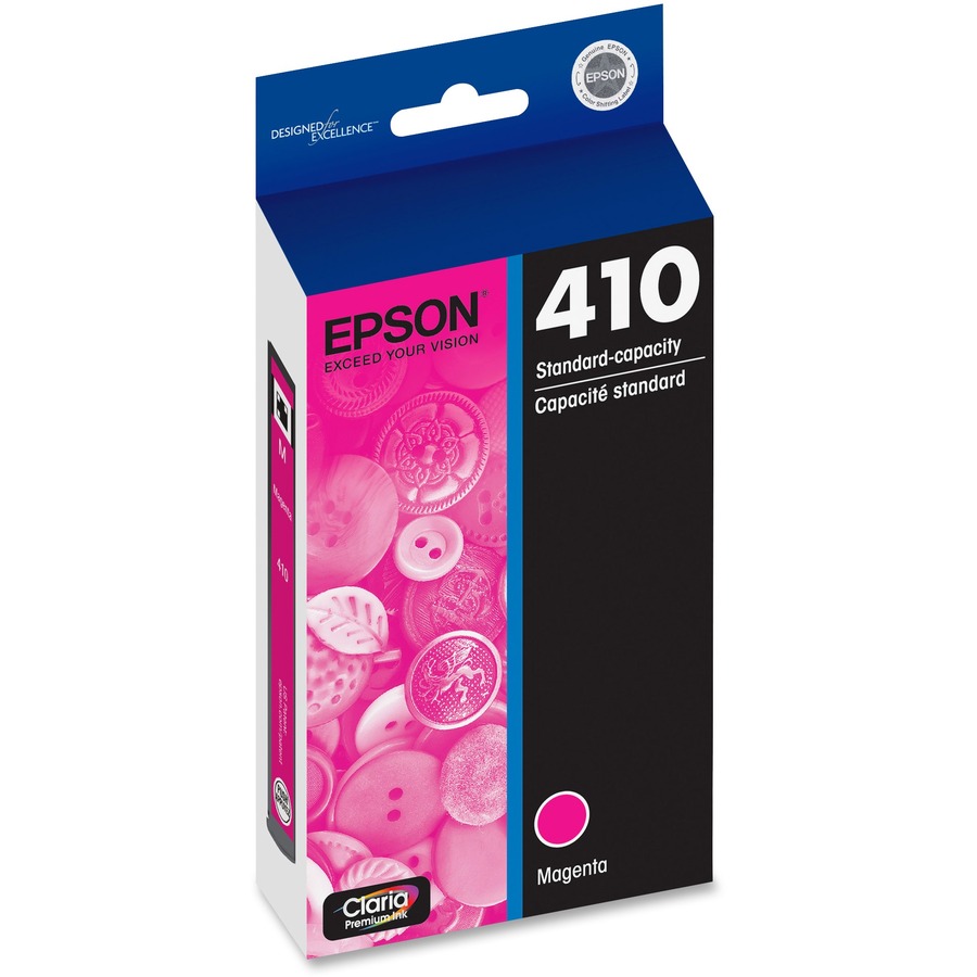 Epson Claria 410 Original Standard Yield Inkjet Ink Cartridge Magenta 1 Each Ink 9193