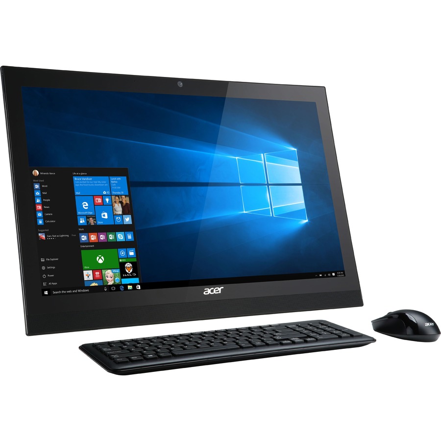 Refurbished: Acer All-in-One Computer Aspire AZ1-622-UR53 Celeron