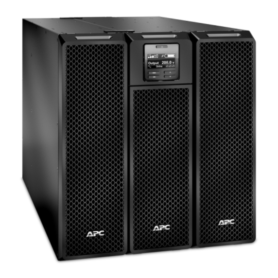 APC Smart-UPS On-Line, 8kVA/8kW, Tower, 208V, 8x 5-20R+6x L6-20R+2x L6-30R+1x L14-30R NEMA, NMC+SmartSlot, W/ transformer 208V to 120V, W/O rail kit
