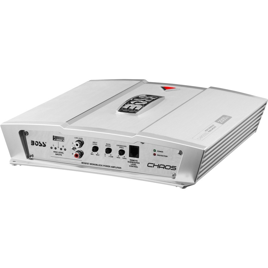 BOSS Audio CHM2000 CHAOS 2000W Monoblock, Class A/B Amplifier