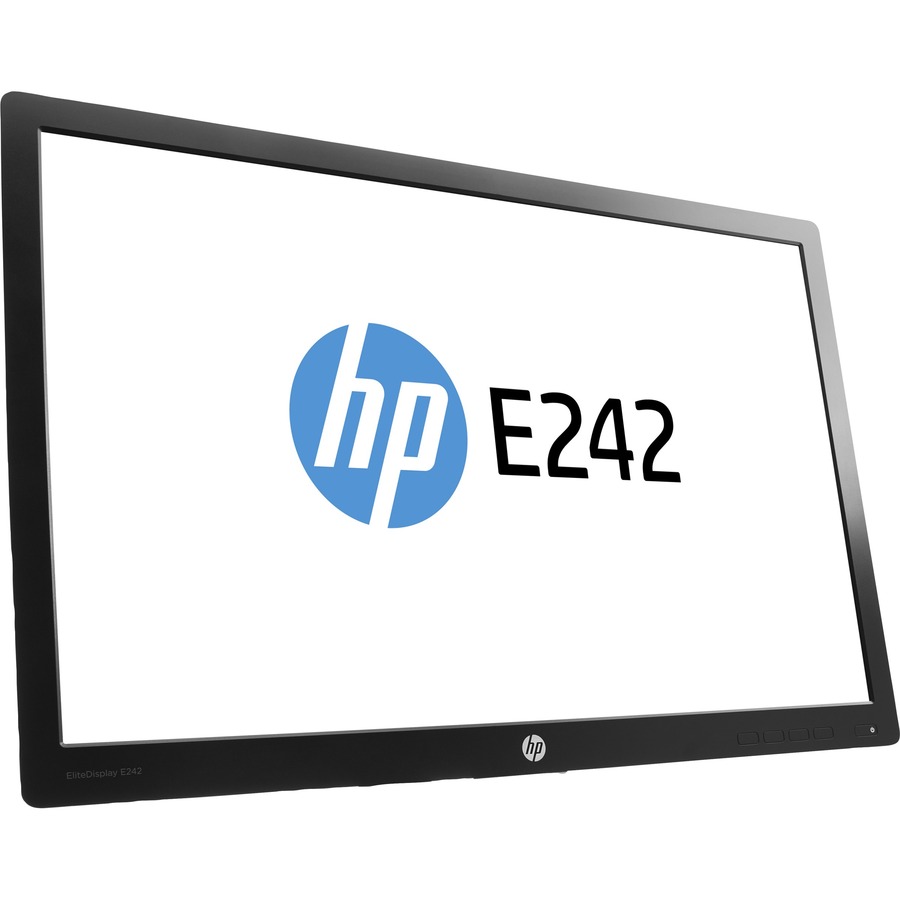 HP Business E242 WUXGA LCD Monitor - 16:10 - Black