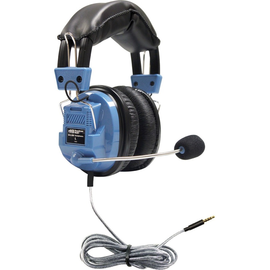 DELUXE HEADSET W/ GOOSENECK MICROPHONE AND TRRS PLUG