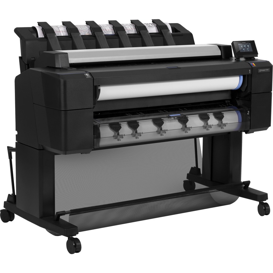 HP Designjet T2530 Inkjet Large Format Printer - Includes Printer, Copier, Scanner - 36" Print Width - Color