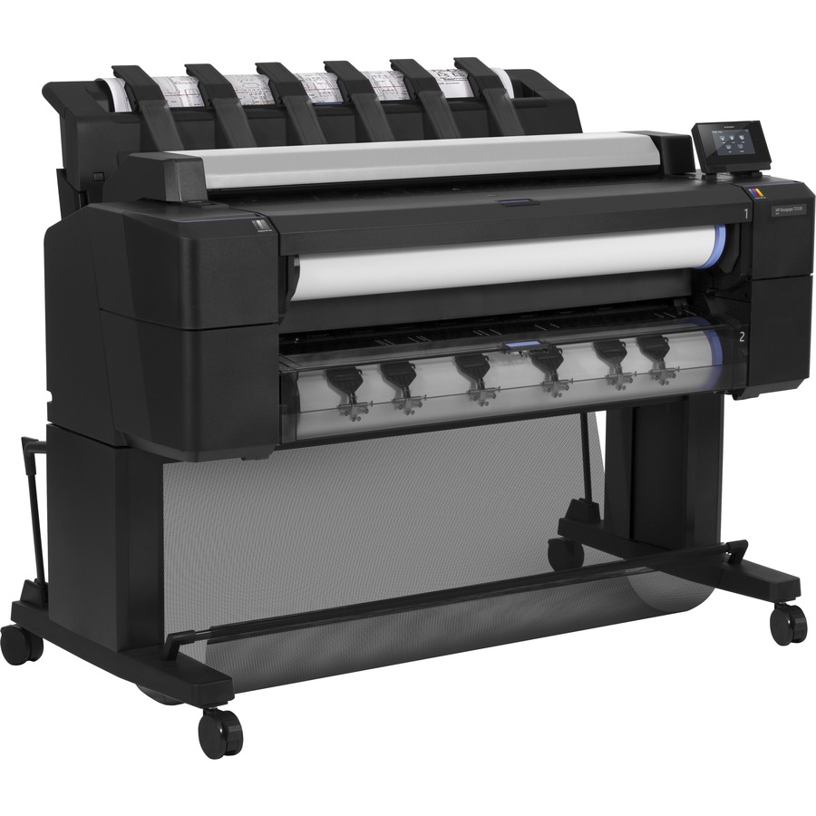 HP Designjet T2530 PostScript Inkjet Large Format Printer - Includes Printer, Copier, Scanner - 36" Print Width - Color