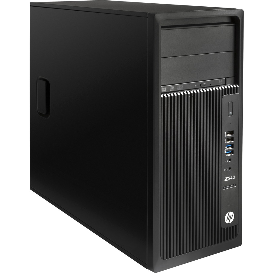 HP Z240 Workstation - 1 x Intel Core i7 Quad-core (4 Core) i7-6700 6th Gen 3.40 GHz - 8 GB DDR4 SDRAM RAM - 1 TB HDD - Tower