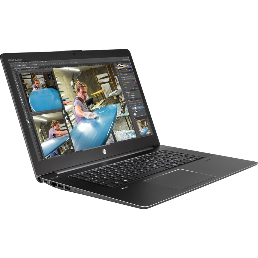 HP ZBook Studio G3 15.6" Mobile Workstation Ultrabook - Full HD - 1920 x 1080 - Intel Core i7 6th Gen i7-6700HQ Quad-core (4 Core) 2.60 GHz - 16 GB Total RAM - 512 GB SSD - Space Silver
