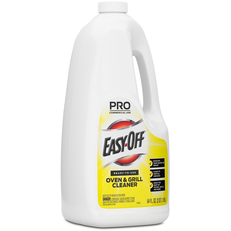 Professional Easy-Off Fume Free Oven Cleaner - 24 oz (1.50 lb) - Lemon  Scent - 6 / Carton - White 