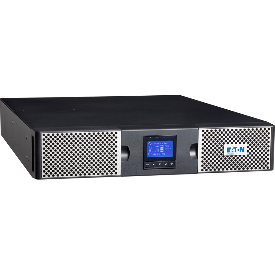 Eaton 9PX 3000VA 2700W 120V Online Double-Conversion UPS - L5-30P, 6x 5-20R, 1 L5-30R Outlets, Cybersecure Network Card Option, Extended Run, 2U Rack/Tower