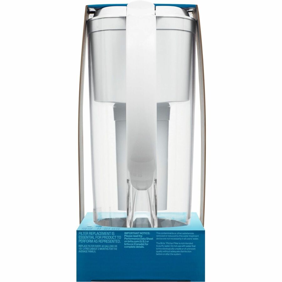 Picture of Brita Small 6 Cup Space-Saver Water Pitcher with Filter - BPA Free