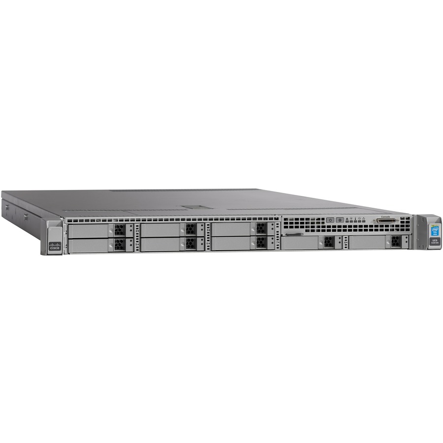 Cisco C220 M4 1U Rack Server - 1 x Intel Xeon E5-2620 v4 2.10 GHz - 16 GB RAM - 12Gb/s SAS Controller