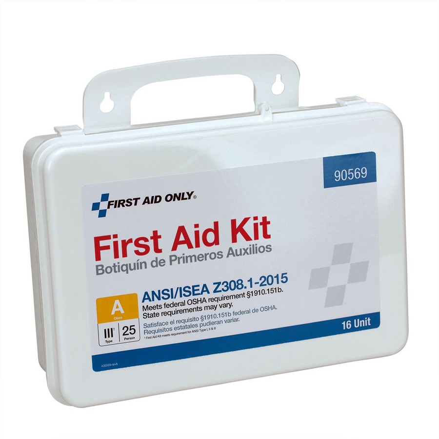 Picture of First Aid Only 25-Person Unitized Plastic First Aid Kit - ANSI Compliant